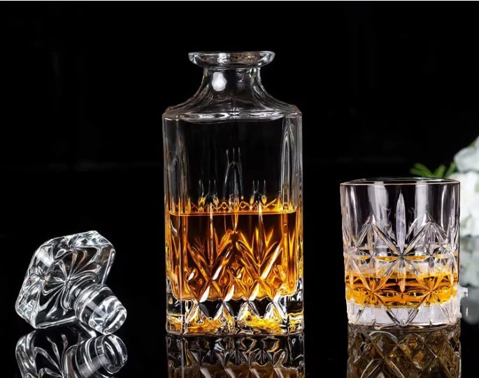 Kit Decanter e Copos Requintes Cabana Real
