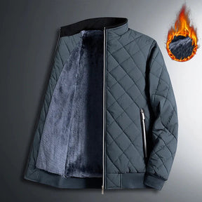 Jaqueta Masculina com Forro Macio Estilo Xadrez