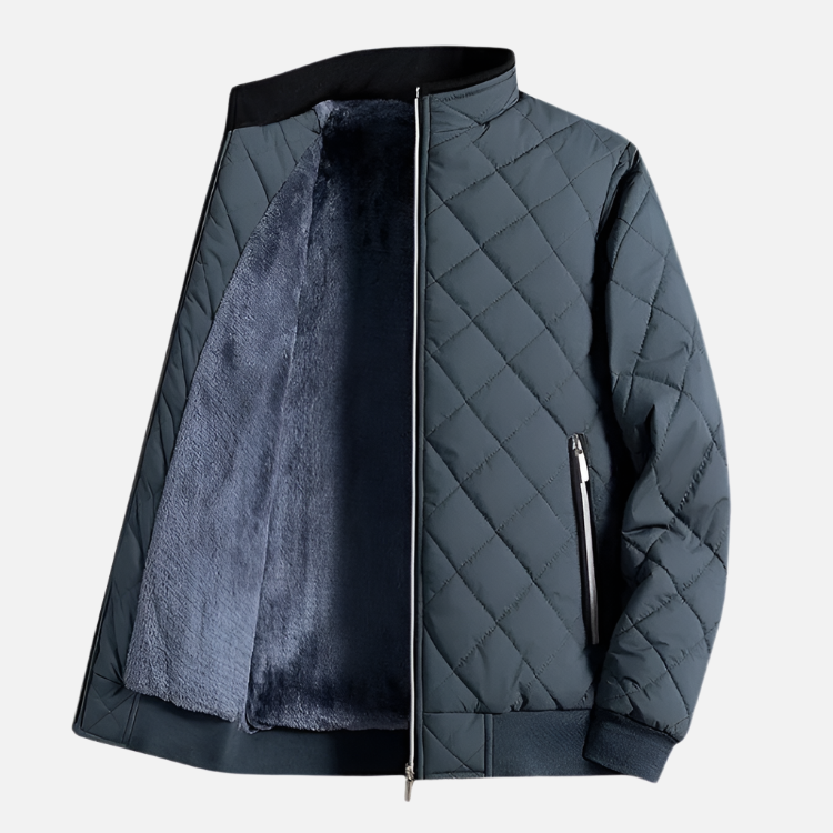 Jaqueta Masculina com Forro Macio Estilo Xadrez