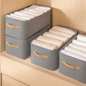 Kit Box Dobravel para Roupas Cabana Real