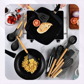 Jogo de Cozinha em Silicone Cabana Real
