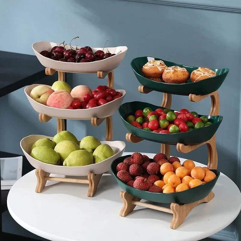Cesta de Mesa e Decoração em Bambu Cabana Real