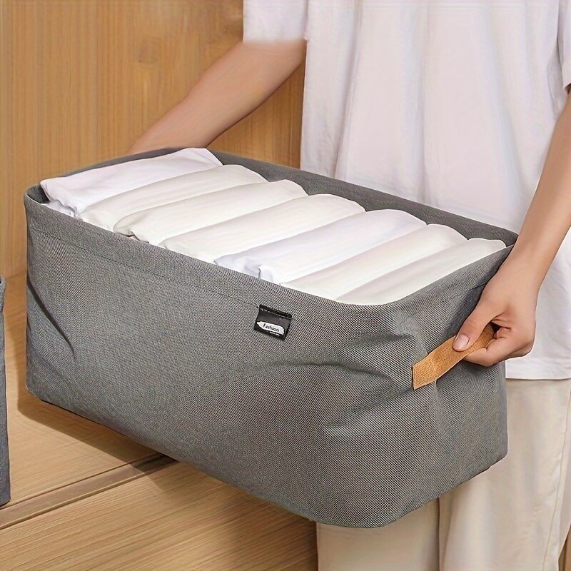 Kit Box Dobravel para Roupas Cabana Real