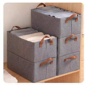 Kit Box Dobravel para Roupas Cabana Real