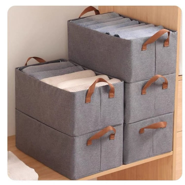 Kit Box Dobravel para Roupas Cabana Real