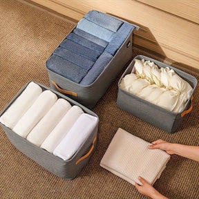 Kit Box Dobravel para Roupas Cabana Real
