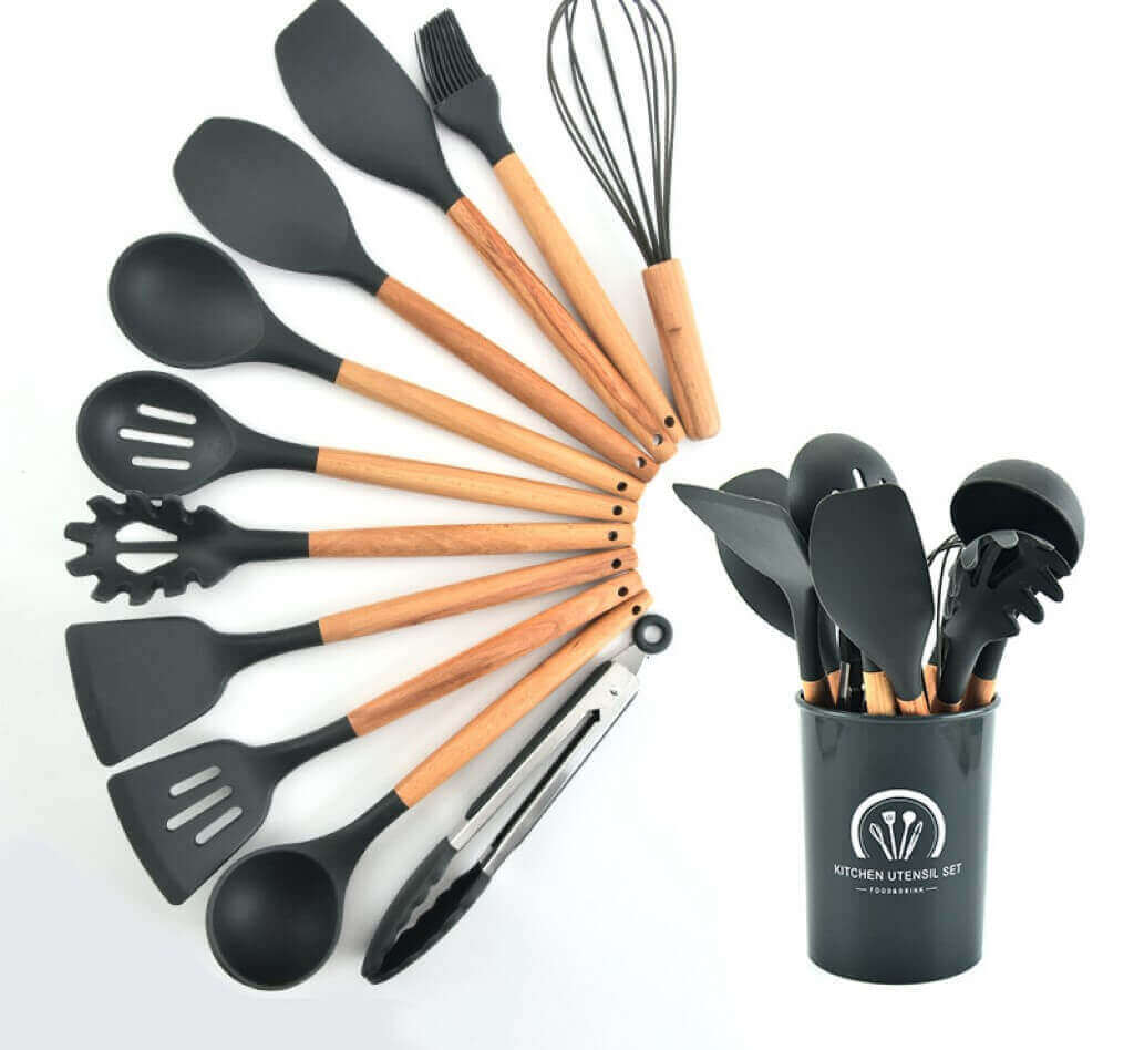 Jogo de Cozinha em Silicone Cabana Real