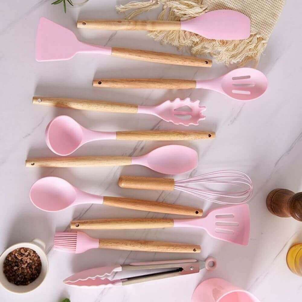 Jogo de Cozinha em Silicone Cabana Real