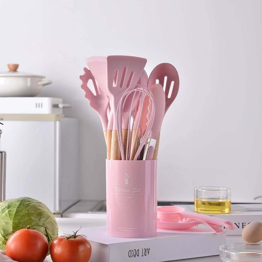 Jogo de Cozinha em Silicone Cabana Real