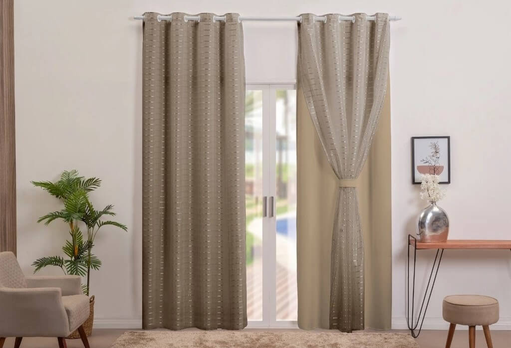 Cortina Blackout em Pvc Cabana Real
